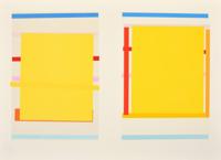 Imi Knoebel Lithograph Diptych with Hand Stenciling - Sold for $2,500 on 02-18-2021 (Lot 646).jpg